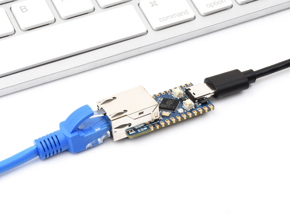 RP2350-ETH Mini – Ethernet-Enabled Raspberry Pi Microcontroller Board