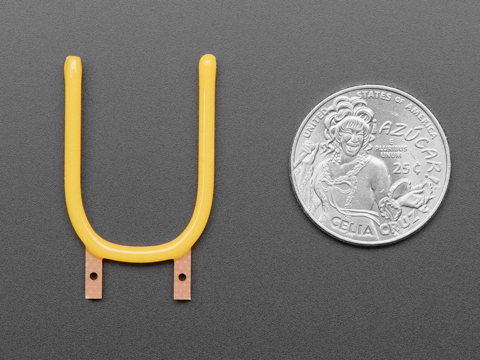 Alphabet LED Filament - Warm White Letter "U"
