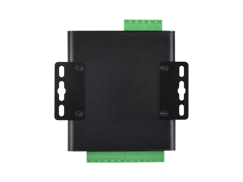 RS485 to Ethernet Serial Server - 8-Ch, Rail-Mount, Isolated, Network Port Option