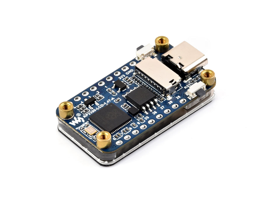 RP2350 1.47" Display Board – 172x320, Dual-core MCU, RGB LED