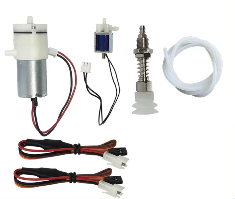 Robotic Arm Air Pump Valve Controller Vacuum Suction Cup set