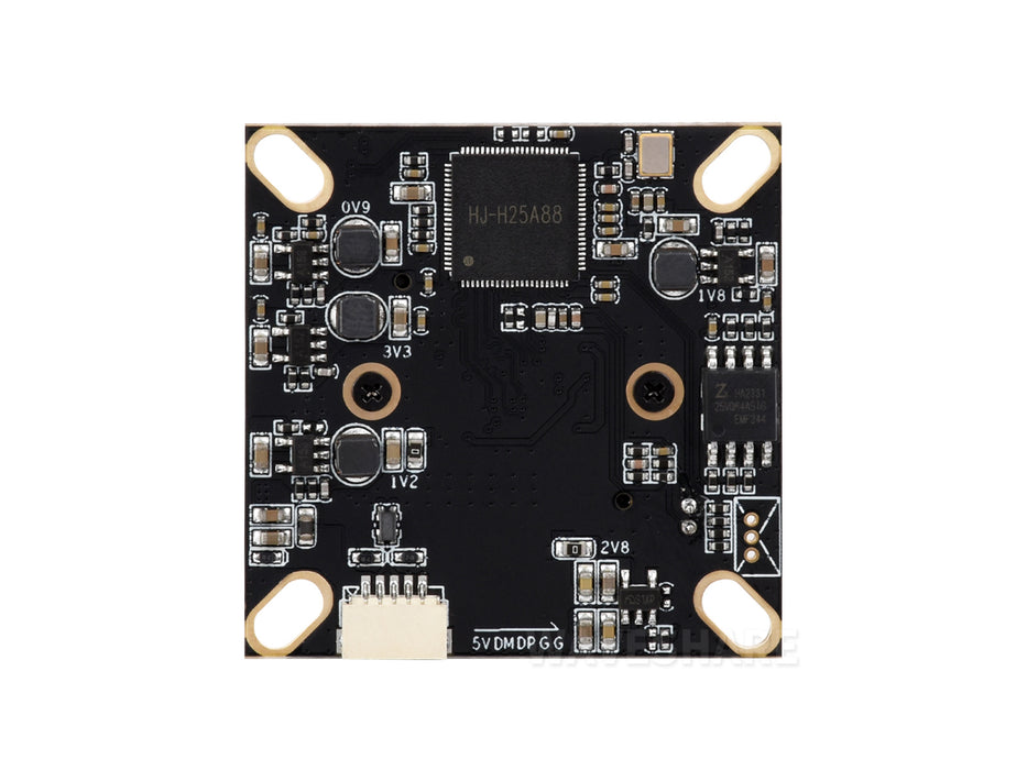 2MP USB Camera Module GC2093 – Fixed Focus, Onboard Microphone