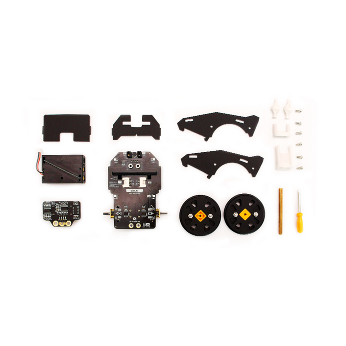 BITCAR - Autonomous Line Following  Obstacle Avoiding Car for micro:bit