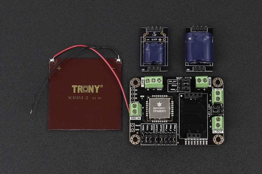 DFM8001 Indoor Ambient Energy Harvesting Kit (Mechanical, Thermal, Solar, RFEH)