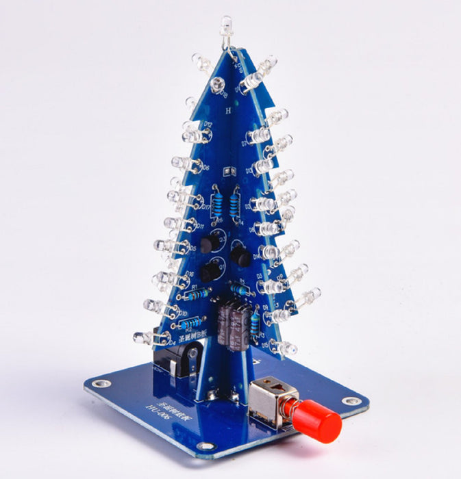 Learn to solder - Christmas Tree with Acrylic case