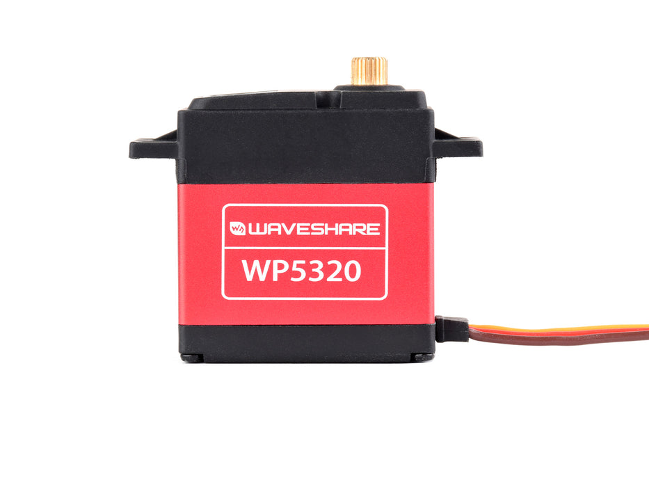 High-Torque Digital Servo 180° – 20kg.cm/35kg.cm, Copper/Steel Gears, Waterproof, with Servo Arms