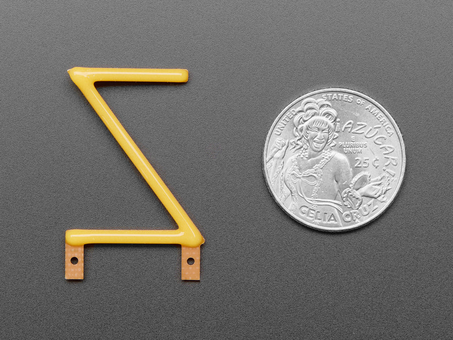 Alphabet LED Filament - Warm White Letter "Z"