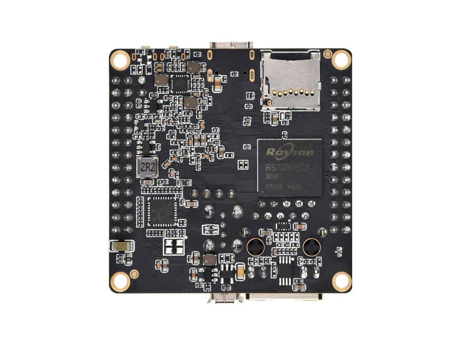 Nova Micro Development Board – Rockchip RK3308B, 8GB eMMC, Audio Codec, Wireless/PoE Optional