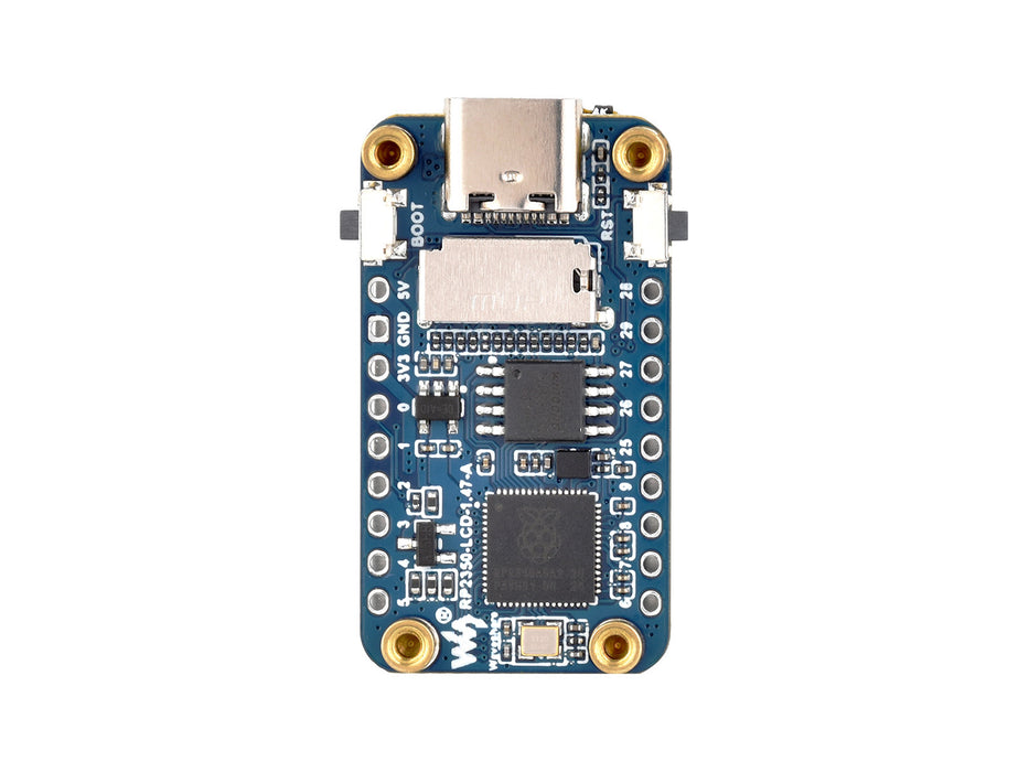 RP2350 1.47" Display Board – 172x320, Dual-core MCU, RGB LED