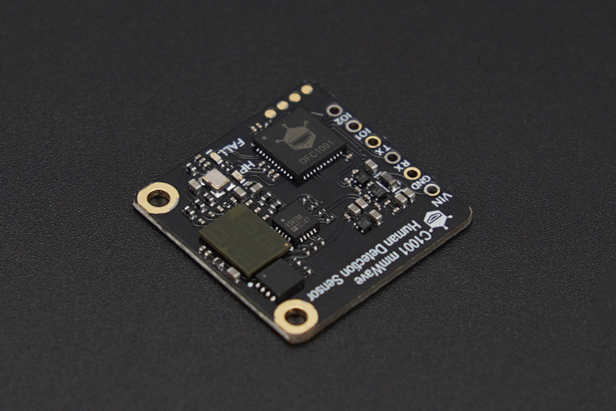 C1001 60GHz mmWave Indoor Fall Detection Sensor for Arduino / ESP32 / micro:bit (11 Meters)