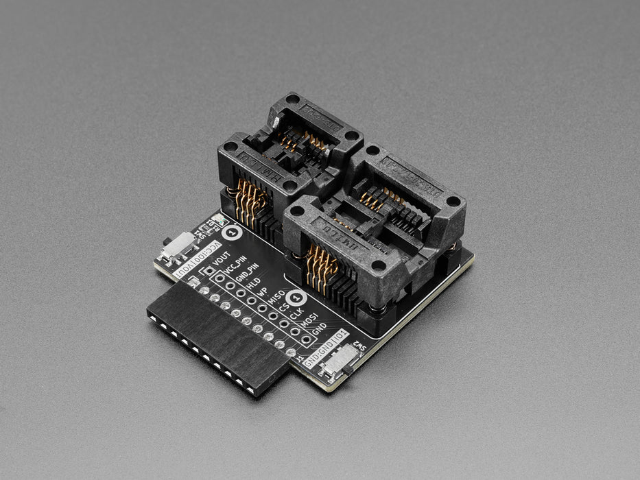 Bus Pirate 5 SOIC / SOP8 SPI Flash Adapter