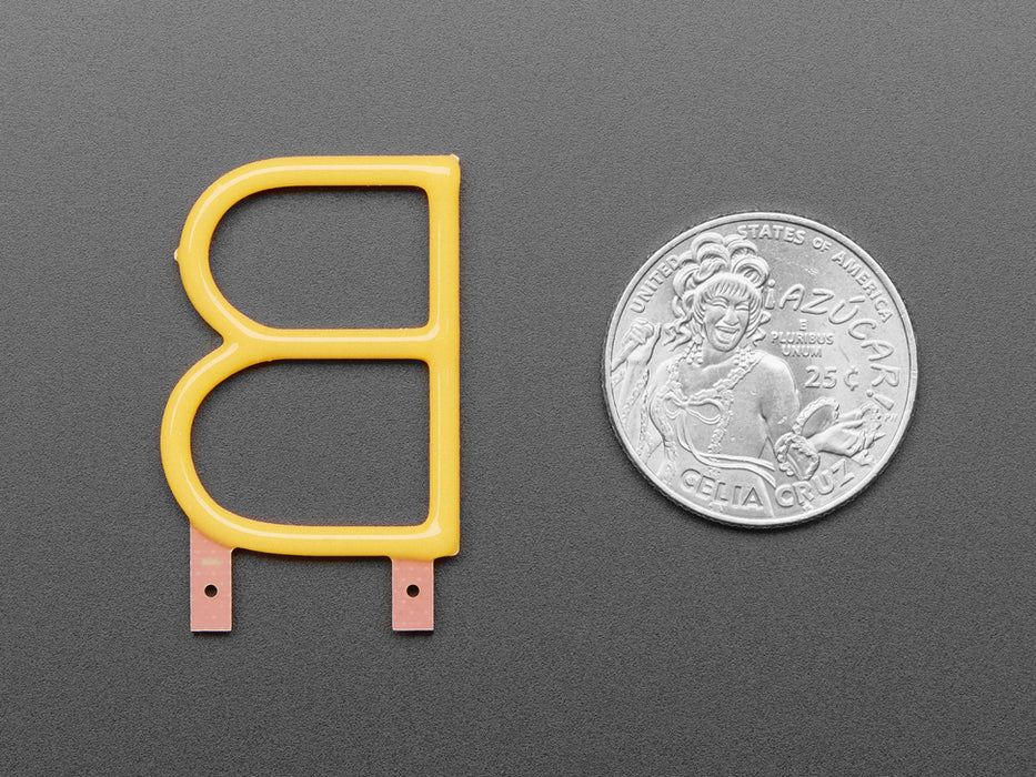 Alphabet LED Filament - Warm White Letter "B"