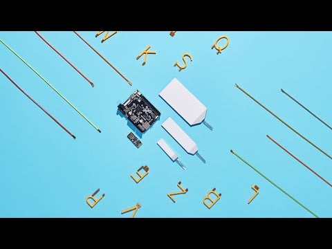 Alphabet LED Filament - Warm White Letter "F"