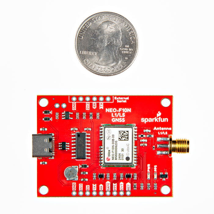 SparkFun GNSS L1/L5 Breakout - NEO-F10N, SMA