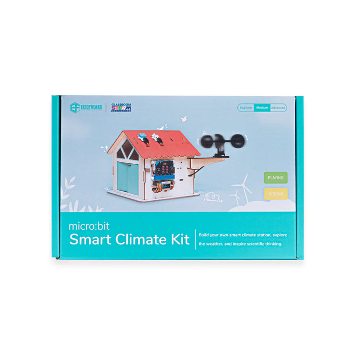 ELECFREAKS micro:bit Smart Climate Kit, designed based on micro:bit V2 and IOT:bit expansion board