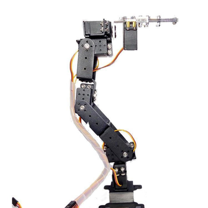 6 DOF Claw Mount Robot Kit Aluminium Mechanical Robotic Arm Clamp
