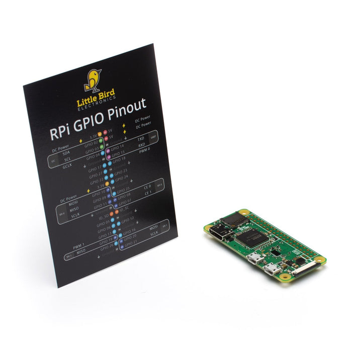 Raspberry Pi Zero W with GPIO card