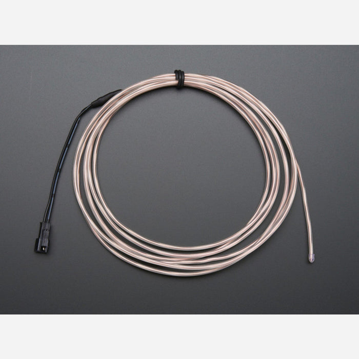 High Brightness White Electroluminescent (EL) Wire - 2.5 meters [High brightness, long life]