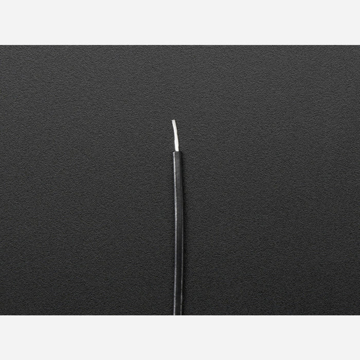 Silicone Cover Stranded-Core Wire - 2m 30AWG Black