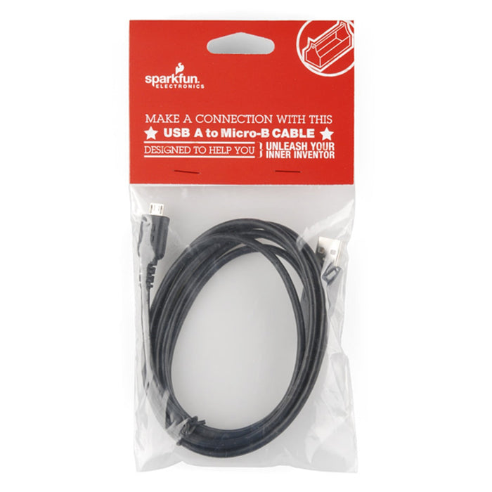 USB microB Cable - 6 Foot - Retail