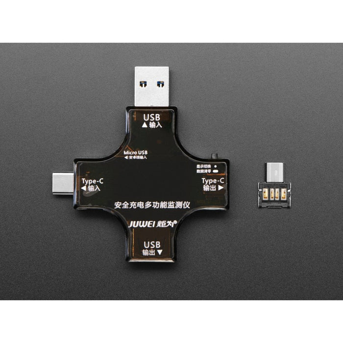 Multifunctional USB Digital Tester - USB A and C