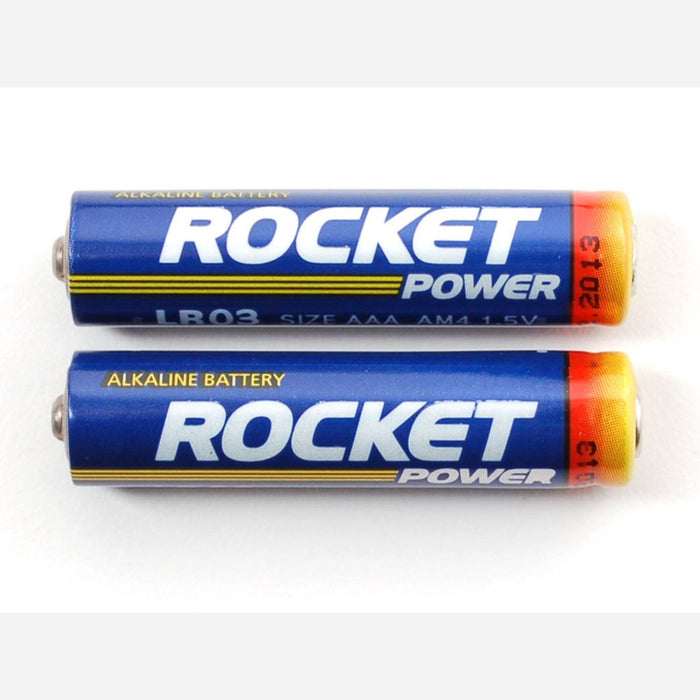 Alkaline AAA batteries - 2 pack
