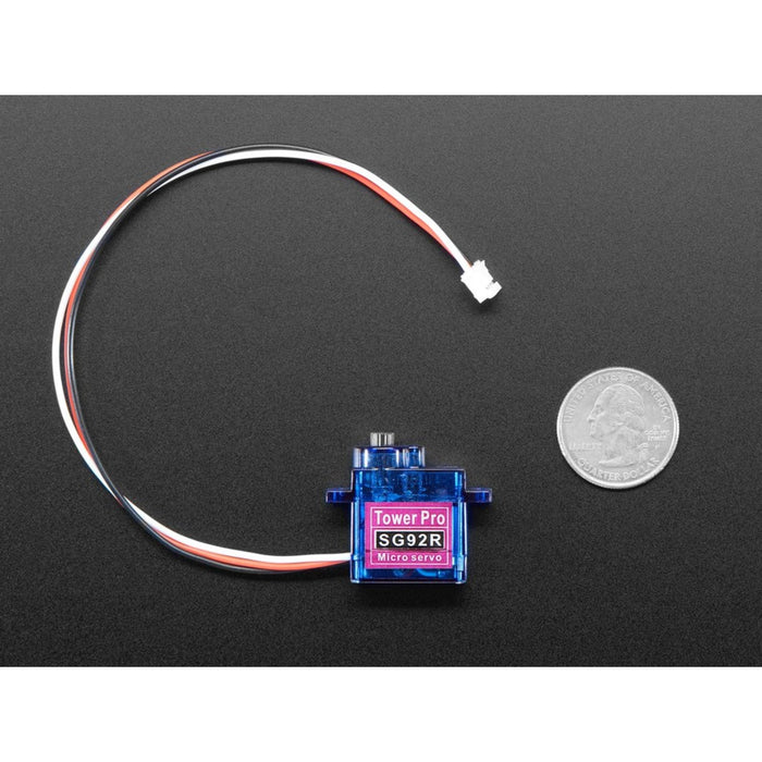 Micro Servo with 3-pin JST Cable - STEMMA Connector Compatible