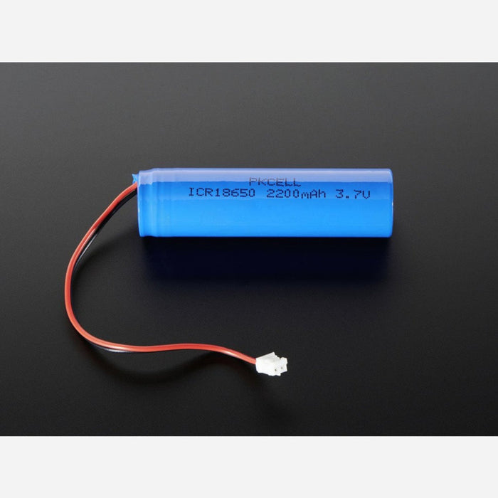 Lithium Ion Cylindrical Battery - 3.7v 2200mAh