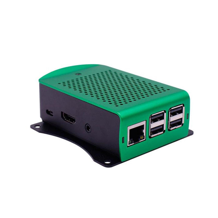 Raspberry Pi 3B+ Green aluminum case