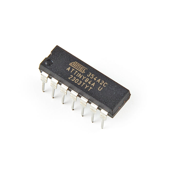 AVR®  14-Pin ATtiny Microcontroller IC - 8-Bit, 20MHz, 8KB (4K x 16) FLASH