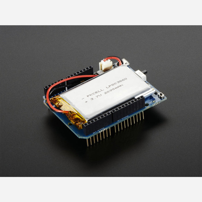 Adafruit PowerBoost 500 Shield - Rechargeable 5V Power Shield