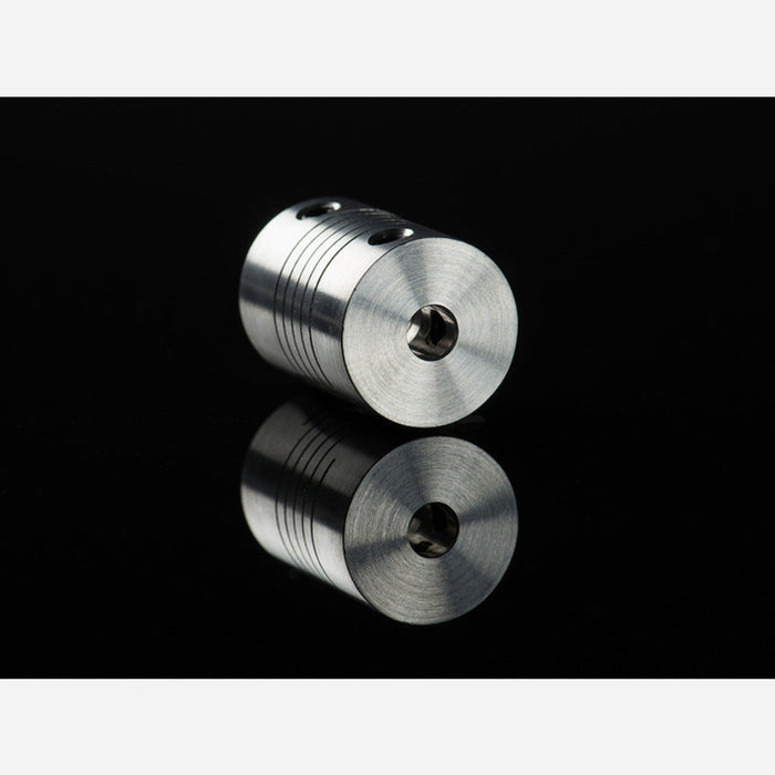 Aluminum Flex Shaft Coupler - 5mm to 8mm