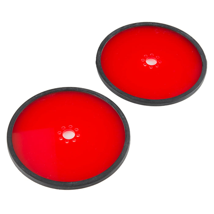 Precision Disc Wheel - 5 (Red, 2 Pack)