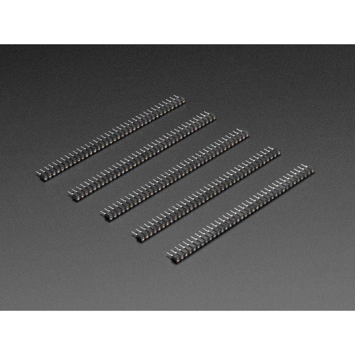 36-pin Swiss Female Socket Headers - Pack of 5