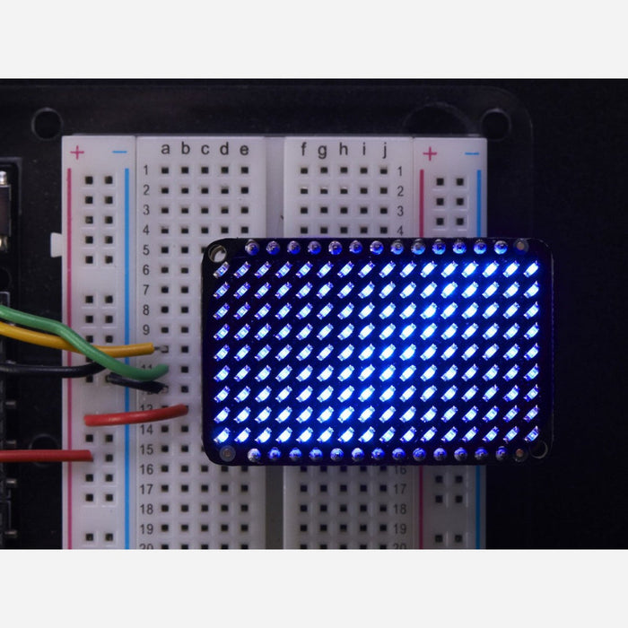Adafruit LED Charlieplexed Matrix - 9x16 LEDs - Blue