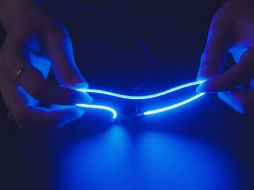 nOOds - Flexible LED Filament - 3V 300mm long - Blue