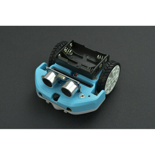 micro: Maqueen Lite with Housing (Blue) - micro:bit Educational Programming Robot Platform