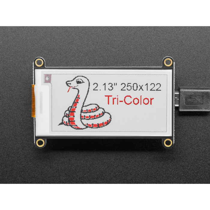 Adafruit 2.13 HD Tri-Color eInk / ePaper Display FeatherWing - 250x122 RW Panel with SSD1680
