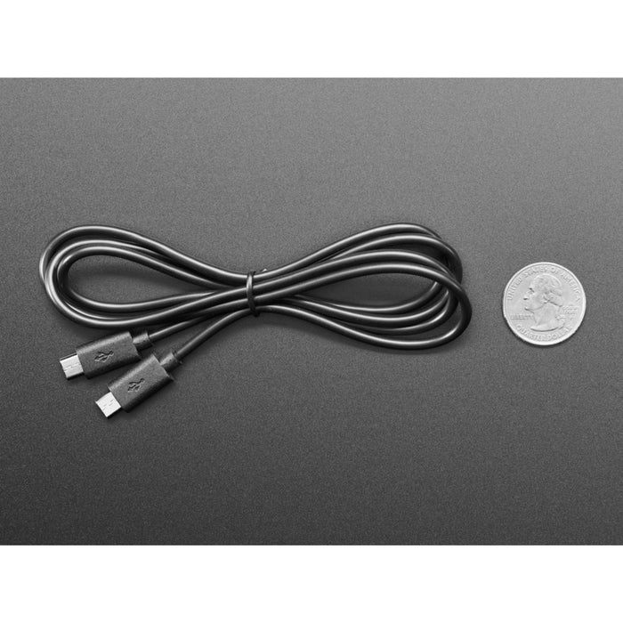 MakeCode Sync Cable - micro B USB to micro B USB - 1 meter long