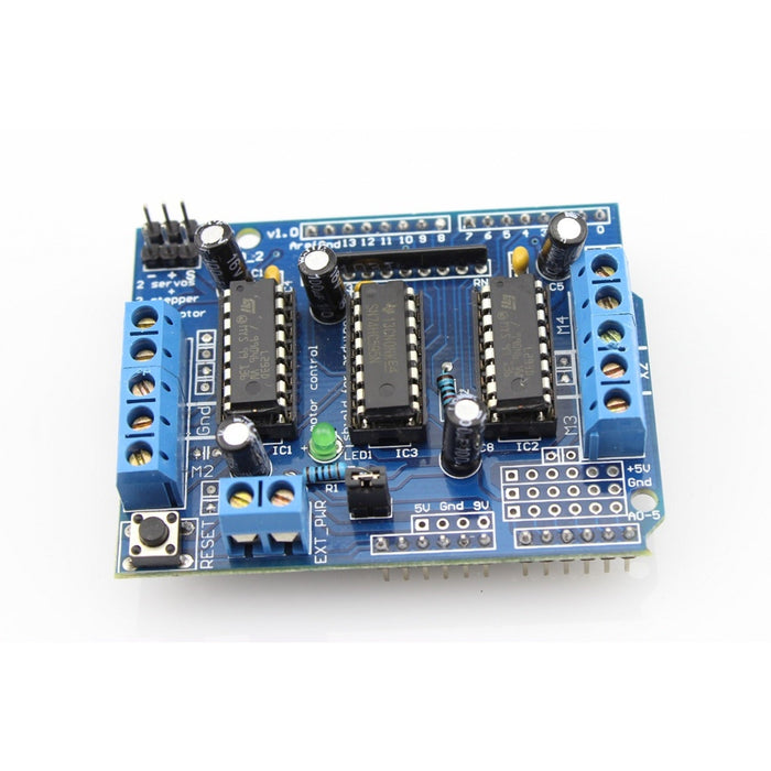 Four - Channels Motor Shield For Arduino