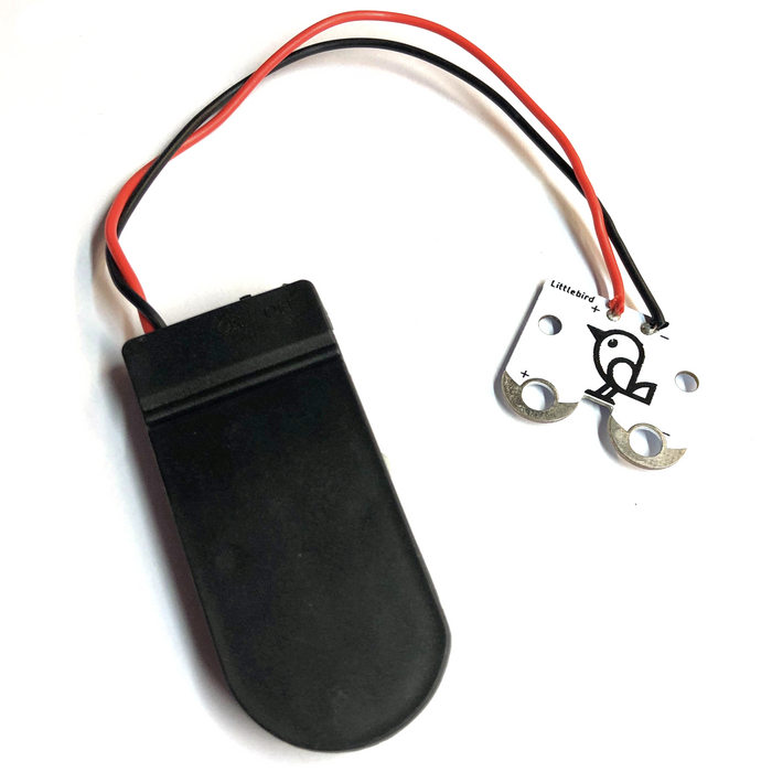 Safe Battery Pack for CR2032 - screw closed