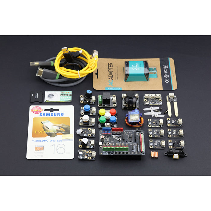 Advanced Kit for Raspberry Pi 2/3 without Pi (Windows 10 IoT Compatible)
