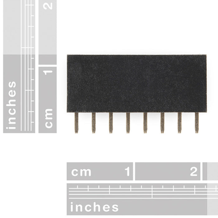 Header - 8-pin Female (PTH, 0.1)