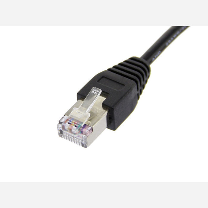 Black Ethernet Cable - 1 Meter