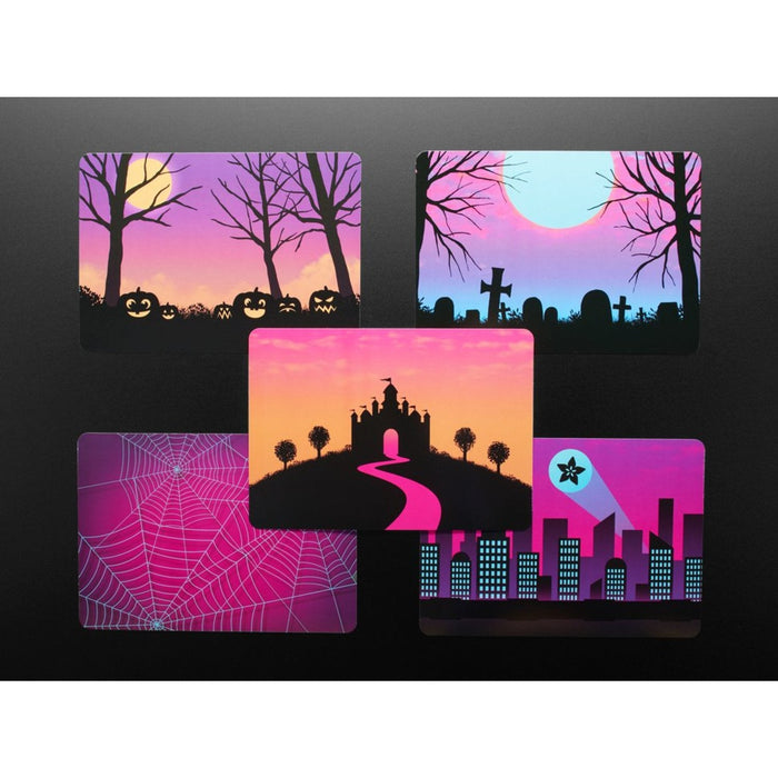Adafruit #ElectronicHalloween Halloween Cards (set of 5)