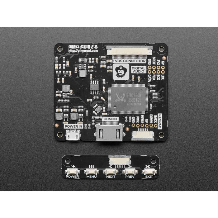 Pimoroni HDMI 10 IPS LCD Screen Kit - 1024x768