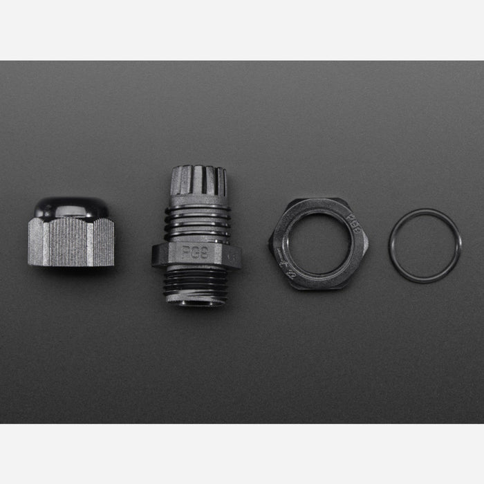 Cable Gland PG-9 size - 0.158 to 0.252 Cable Diameter [PG-9]