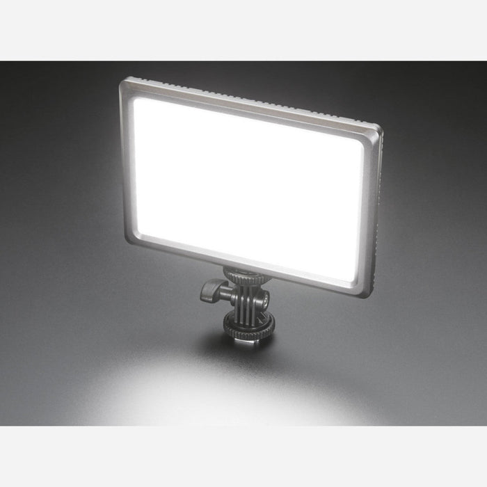 Camera-Mount LED Photography Light - CIE Ra 95 - 3200K to 5600K