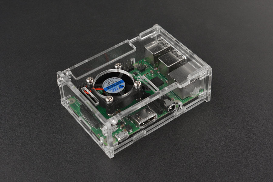 Transparent Acrylic Case for Pi B+/2B/3B