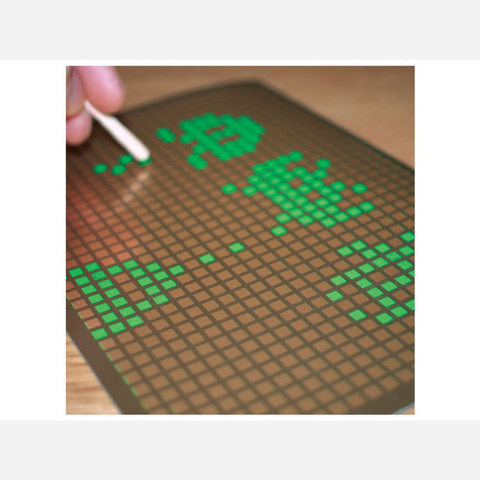 Pixel Art Scratch-Off Card